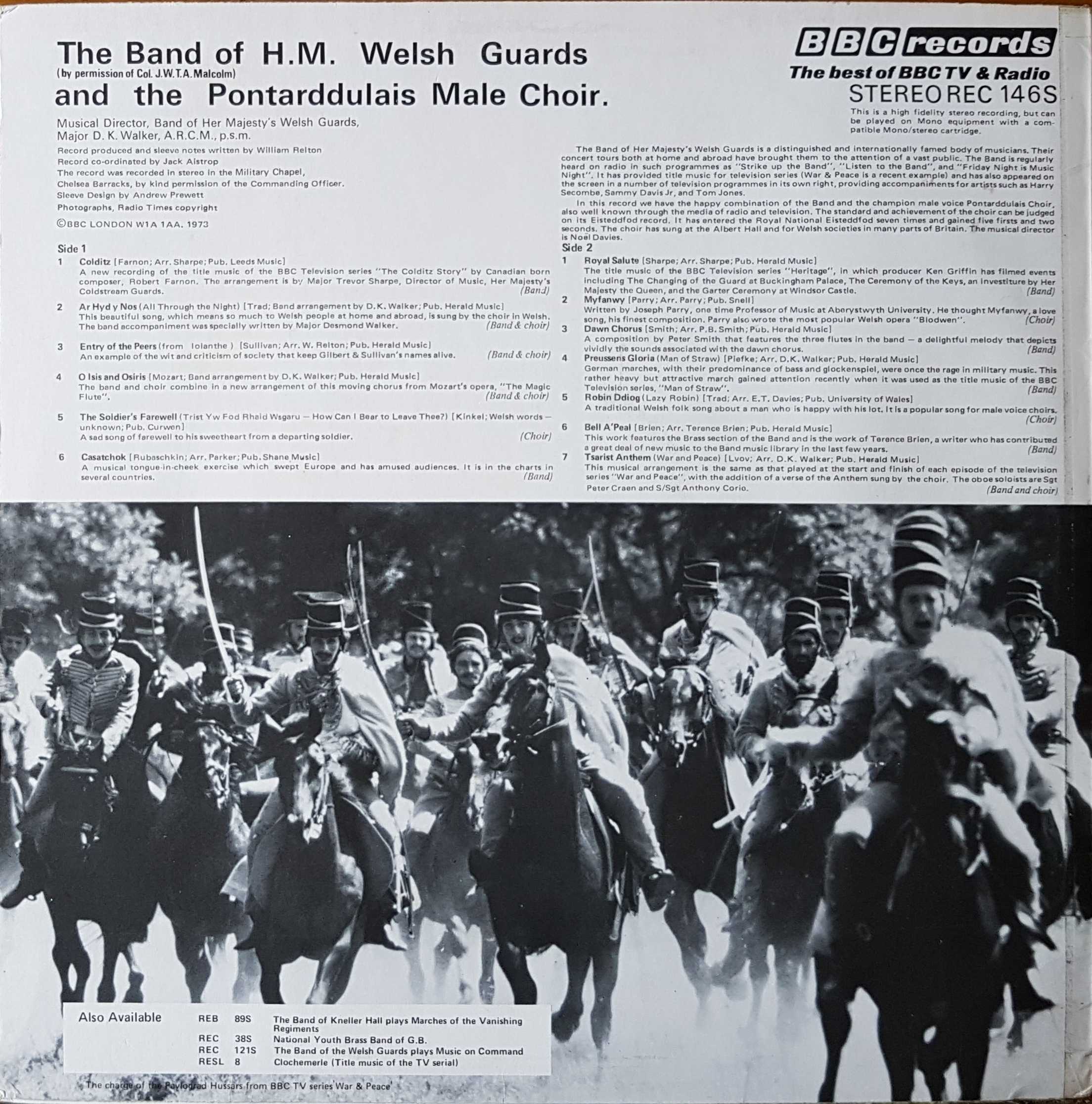Picture of REC 146 War and peace (Colditz) by artist Various from the BBC records and Tapes library
